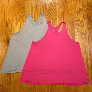 Two Gap Fit Racerback Tanks